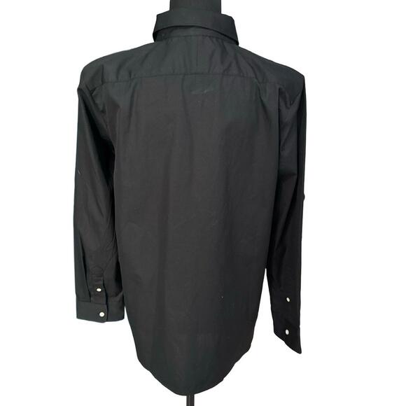 LAUREN Ralph Lauren NWOT Classic-Fit Embroidered Crest Shirt in Black-Size XL - Picture 7 of 8